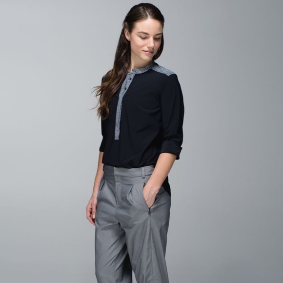 Lululemon Get It On Blouse L
Black / Burlap Texture Black Dune - Picture 2 of 5